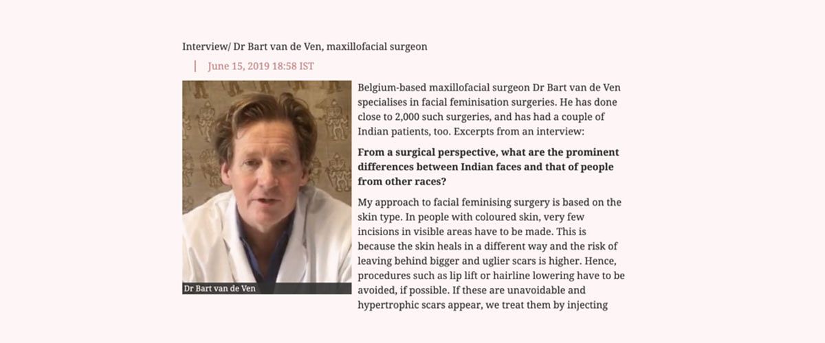 Indian magazine The Week features interview with Dr Bart van de Ven